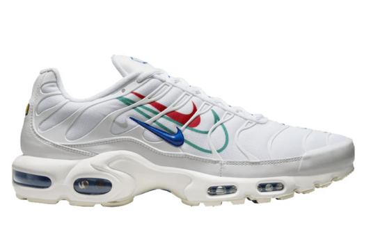 NIKE TN AIR MAX PLUS - MULTI-SWOOSH BLANC