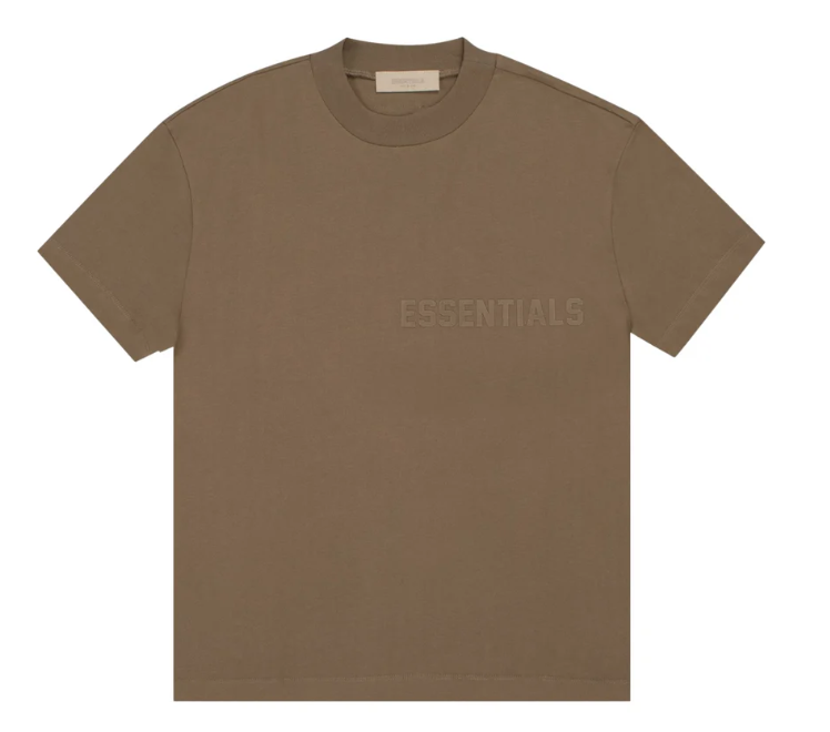 T-Shirt Essentials Fear of God Marron