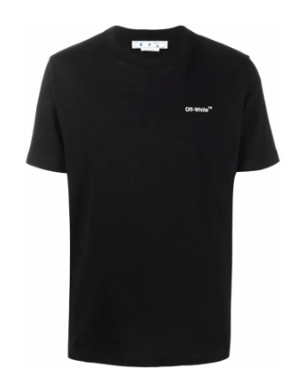 T-Shirt Off-White Caravaggio Arrow Noir - face