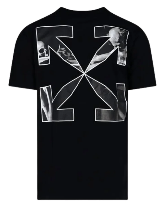 T-Shirt Off-White Caravaggio Arrow Noir - dos