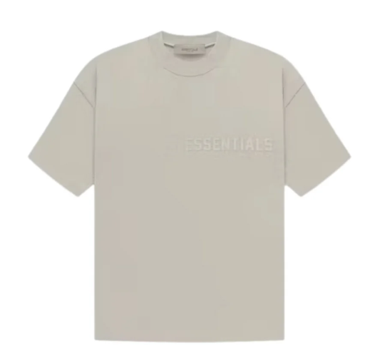 T-Shirt Essentials Fear of God Crème - face